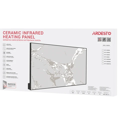 Обігрівач Ardesto HCP-1000RWT: Тип Керамический