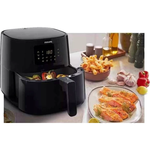 Фритюрниця Philips HD9280/70 Essential Connected Airfryer XL: Допустима вага продукту 1.2 кг