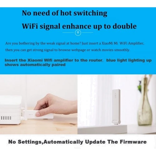 Усилитель Wi-Fi Xiaomi Mi Wi-Fi Amplifier White (DVB4097CN) фото 3