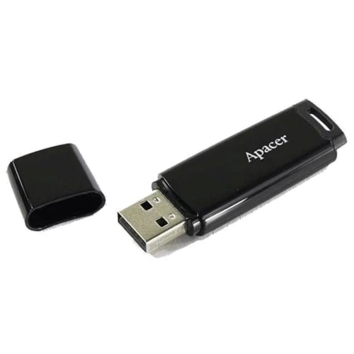 USB-флешка Apacer AH336 32GB USB 2.0 Black (AP32GAH336B-1): Объем памяти 32 GB