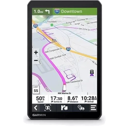 Garmin Dezl LGV810 (010-02740-15): Слот для карт пам'яті microSD