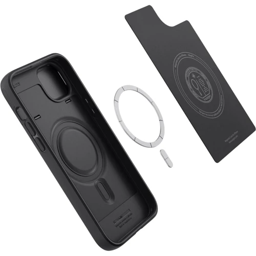 Чохол для iPhone Spigen Optik Armor MagFit Black (ACS05070) для iPhone 14 фото 13