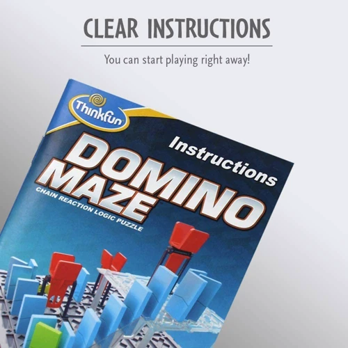 Гра-головоломка ThinkFun Domino Maze Доміно лабіринт (76373): Тип Детские