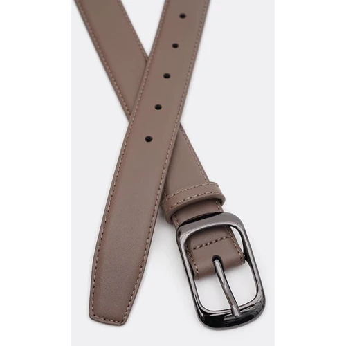 Жіночий ремінь Borsa Leather бежевий (CV1ZK-158t-taupe): Стать Женский