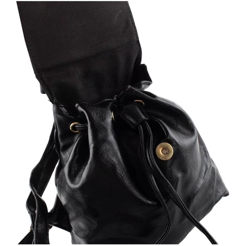 Жіночий рюкзак Valiria Fashion чорний (5DETAA36994-2): Матеріал Искусственная кожа