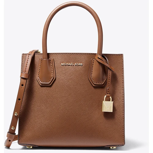 Женская сумка тоут Michael Kors коричневая (193599509846)