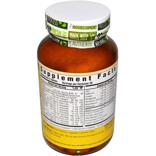 MegaFood Men Over 55 Whole Food Multivitamin & Mineral Iron Free 60 Tabs Вітаміни для чоловіків, без заліза 55+: Тип мультивітаміни