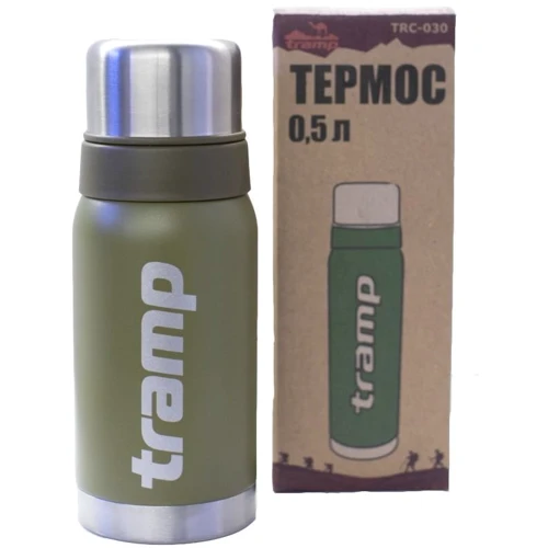 Термос Tramp 0.5л оливковый (TRC-030-olive): Цвет зеленый
