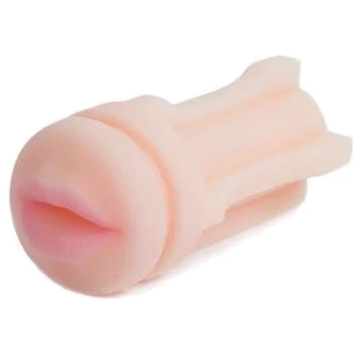 Мастурбатор ротик Topco Sales CyberSkin, H2O Vulcan Shower Stroker Deep Throat