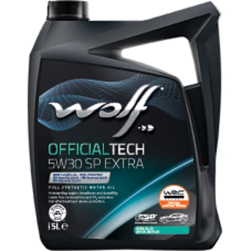 Моторна олива WOLF OFFICIALTECH 5W30 SP EXTRA 5Lx4