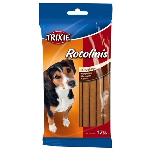 Лакомство для собак Trixie Rotolinis с мясом домашней птицы 120 г 12 шт. (4011905031712)
