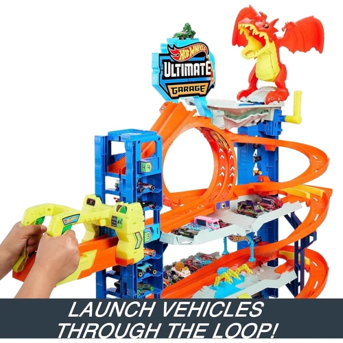 Легендарный гараж Hot Wheels (HKX48)