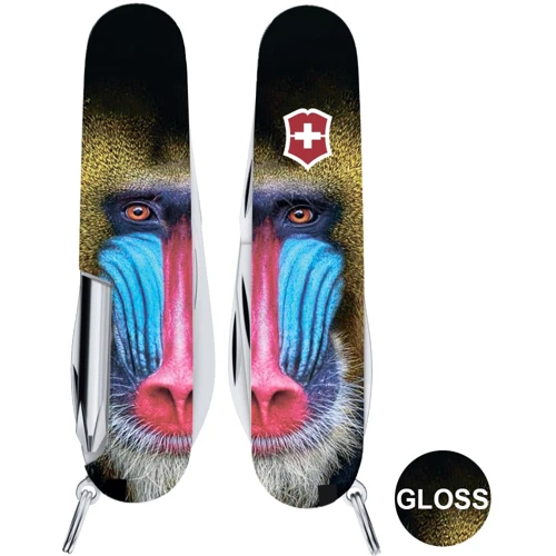 Мультитул Victorinox TINKER ANIMAL Обезьяна Мандрил (Vx14603.3_F1070pw) фото 6