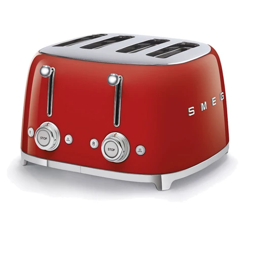 Тостер SMEG TSF03RDEU: Съемный поддон для сбора крошек есть