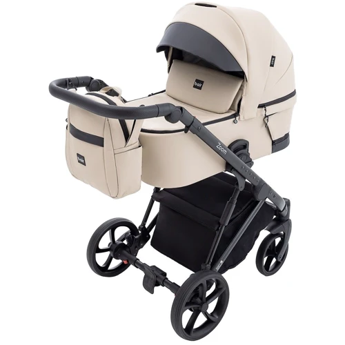 Універсальна коляска 2 в 1 Bair Zoom ECO ZE-41 бежевий (680783): Можливість встановлення люльки есть