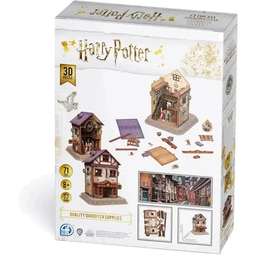 Пазл 3D Geekach Games Товары для Квиддича (Quality Quidditch Supplies Set 3D puzzle) 4dpuz002 фото 7