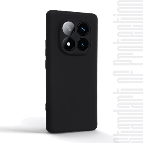 Чохол для телефона ArmorStandart Matte Slim Fit Camera cover Black for Xiaomi Redmi Note 14 Pro 5G / Poco X7 (ARM79729): Тип накладка на заднюю часть