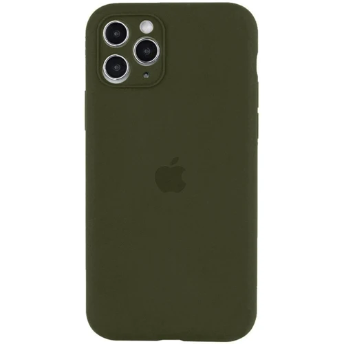 Чехол для iPhone Mobile Case Silicone Case Full Camera Protective Green/Dark Olive for iPhone 14 Pro