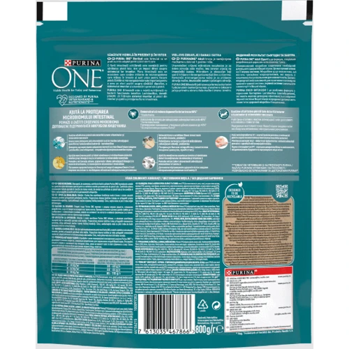 Сухой корм Purina ONE для взрослых кошек с курицей 800 г (7613035467866): Тип Сухой корм