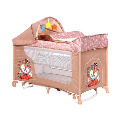 Манеж Lorelli MOONLIGHT 2L ROCKER (beige foxy)