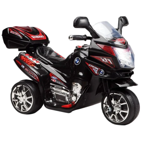 Электромобиль-мотоцикл Bambi F938 Черный (M0565/F938-2): Вид мотоцикл