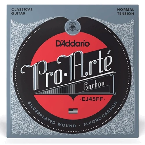 Струна для гитар Струны D'addario EJ45FF Pro-Arte Carbon Normal Tension: Тип Комплект струн