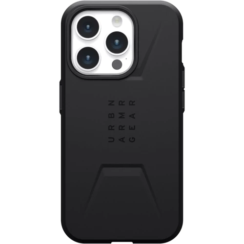 Чохол для iPhone Urban Armor Gear UAG Графічний Magsafe Black (114275114040) for iPhone 15 Pro: Матеріали поликарбонат и полиуретан