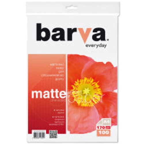 Barva A4 Everyday Matte 170г, 100л (IP-AE170-323): Производитель Barva
