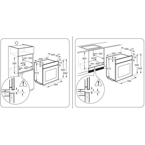 Духовой шкаф электрический Zanussi OPZB2300C: Мощность подключения, Вт 2780