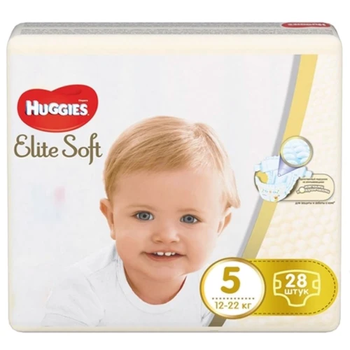 Подгузники Huggies Elite Soft 5 Jumbo 28 шт.