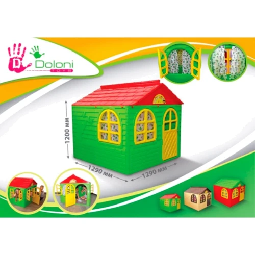Игровой Домик со шторками DOLONI TOYS 02550/3: Производитель DOLONI TOYS
