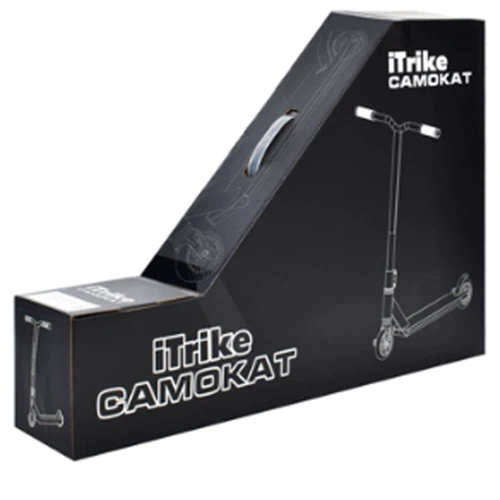 Трюковый двухколесный самокат iTrike (SR 2-083-BOR): Конструкция рамы цельная