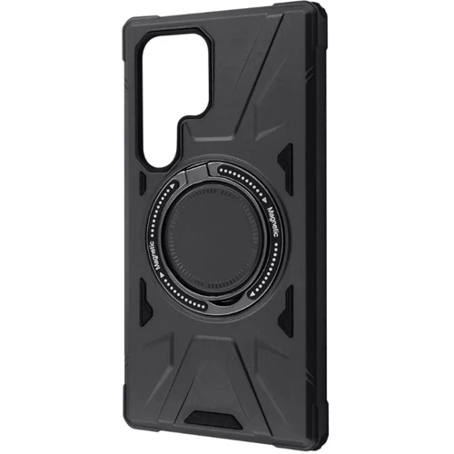 Чехол для телефонов WAVE Iron Grip with Magnetic Ring Black for Samsung S938 Galaxy S25 Ultra