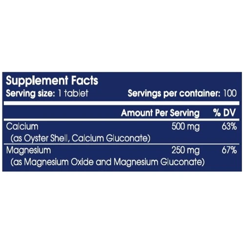 Scitec Nutrition Calcium-Magnesium 100 tabs: Форма выпуска Таблетки