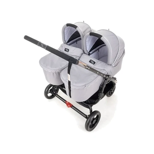 Универсальная коляска 2 в 1 для двойни Valco baby Snap Duo / Cool Grey