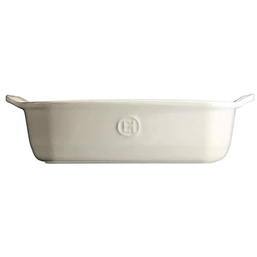 Форма для запекания Emile Henry Ovenware 22x14 см кремовая (029649): Крышка Нет