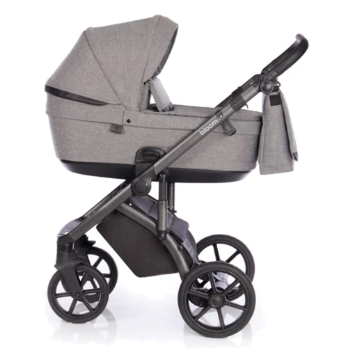 Универсальная коляска 2 в 1 Roan Bloom 9023-RB-22, Titanium, бежевый