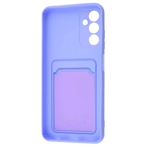 Аксессуар для смартфона WAVE Colorful Case Pocket Light Purple for Samsung A145 Galaxy A14 4G / A146 Galaxy A14 5G: Тип накладка на заднюю часть
