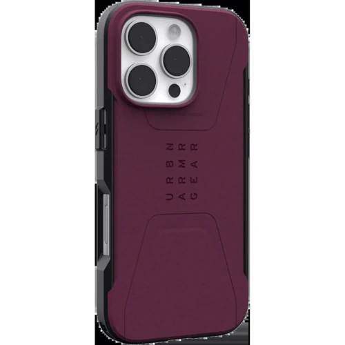 Чехол для iPhone Urban Armor Gear UAG Civilian Magsafe Bordeaux (114444119049) for iPhone 16 Pro: Тип аксессуара чехол
