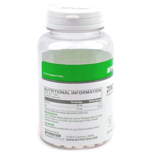 MyProtein ZINC 90 tabs