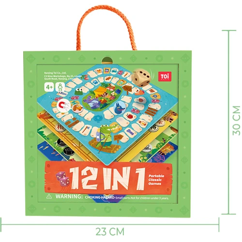 Настольная игра TOI 12 в 1 Класcика (2041022)