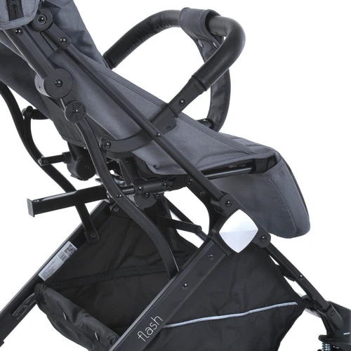 Детская прогулочная коляска Bambi M 5727 Flash Gray Серая (M 5727 Gray) фото 7