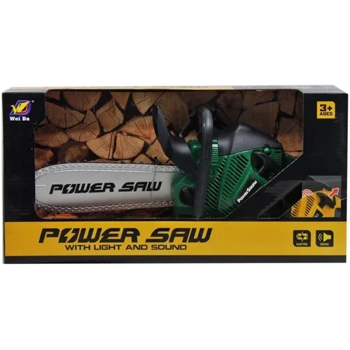 Бензопила на батарейках Wei Da Power Saw, зеленая (192C/D/E)