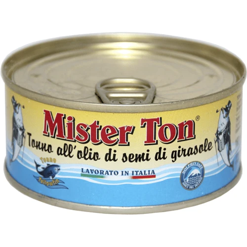 Тунец Callipo Mister Ton в растительном масле 160 г (8001561401604)