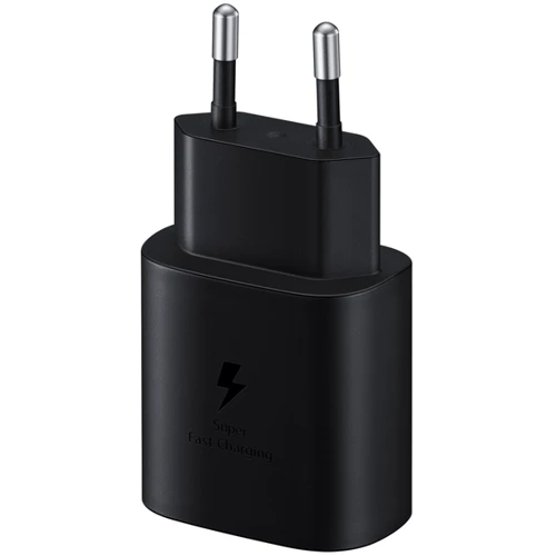 Зарядное устройство Samsung USB-C Wall Charger with Cable USB-C 25W Black (EP-TA800XBEGRU): Тип сетевое