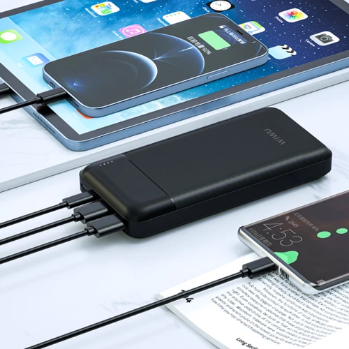 Зовнішній акумулятор WIWU Power Bank 20000mAh Speedy Series 22.5w Black (PW-B03): Особливості швидка зарядка