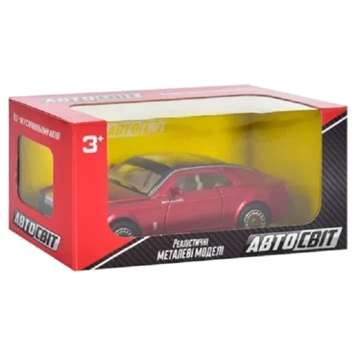 Инерционная машинка АвтоСвіт Limo Toy AS-2938 со звуком и светом (Красный)