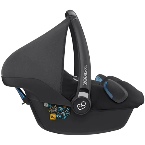 Автокресло MAXI-COSI Rock Scribble black: Крепление Isofix есть (база в комплект не входит)