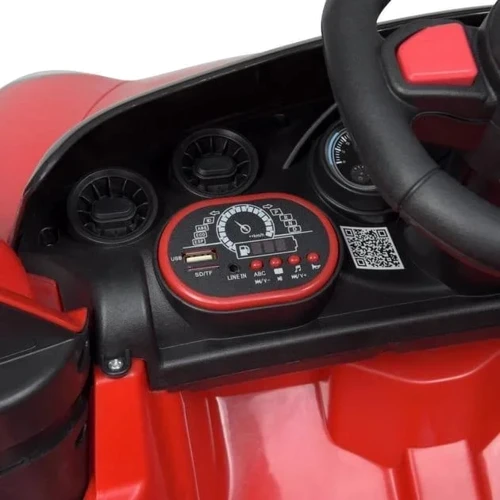 Детский электромобиль Bambi Racer Mercedes красный (M 4612EBLR-3): Материал корпуса пластик