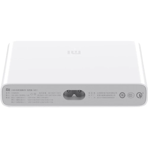 Зарядний пристрій Xiaomi USB Wall Charger Quick Charge 5xUSB+USB-C Mi 3A White (CDQ06ZM): Особливості Power Delivery (PD), Швидка зарядка